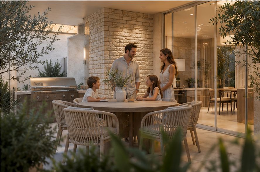 Alfresco dining